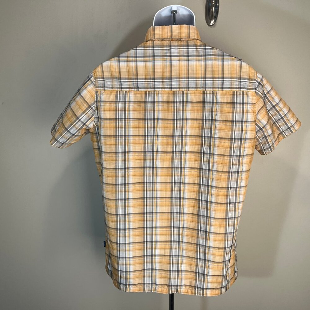🏕️ KUHL Men’s 2-Pack Hiking Shirts S Eluxur Short Sleeve Red Yellow Trail 🥾 - Picture 6 of 12